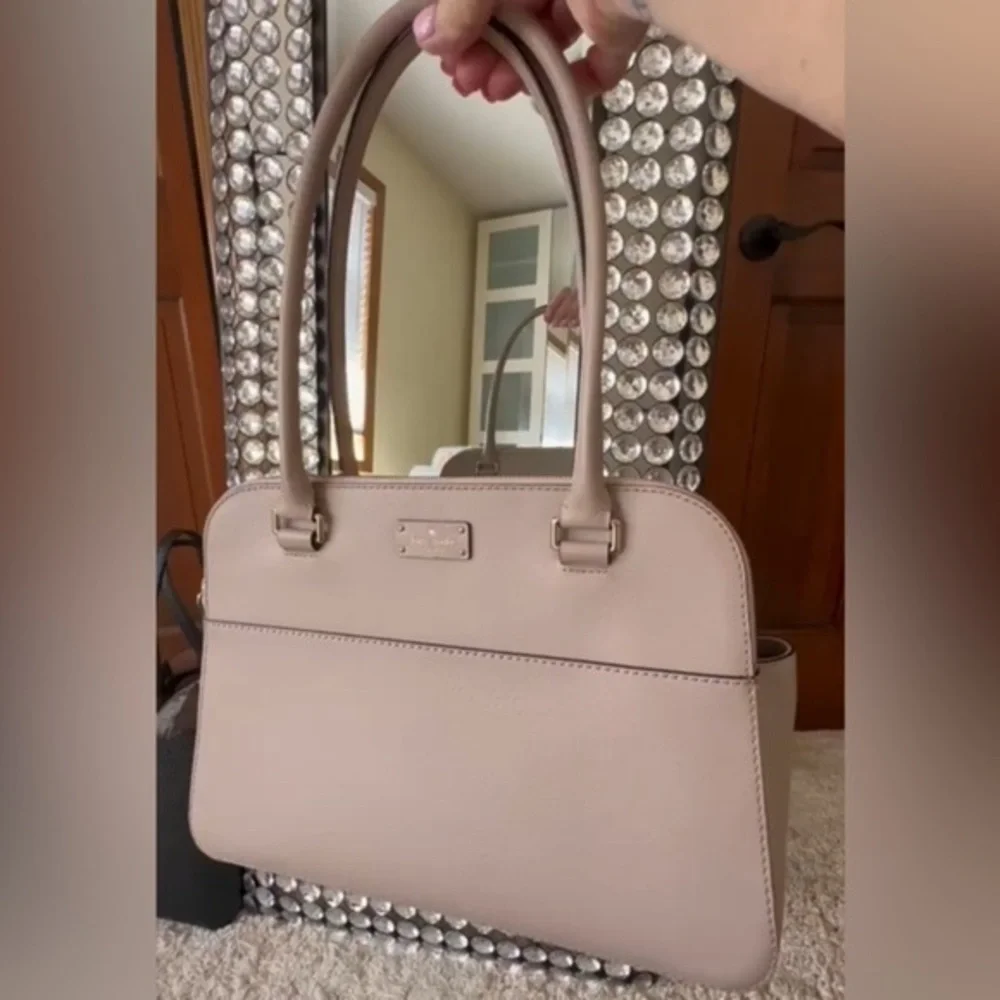 Kate Spade Terri Grove Street Terri Almondine Leather Shoulder Bag